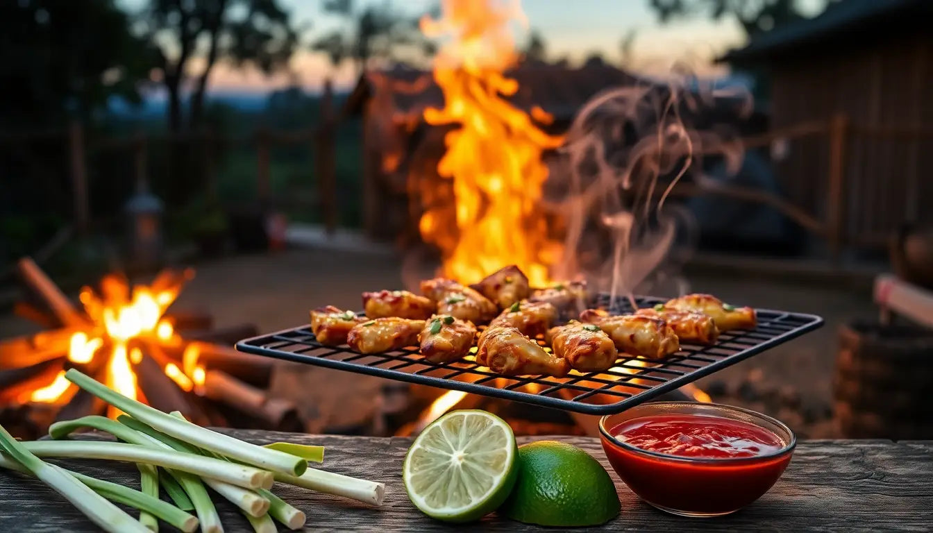 Turn Your Backyard Campfire into a Street Food Stall with Thai Lemongr ...