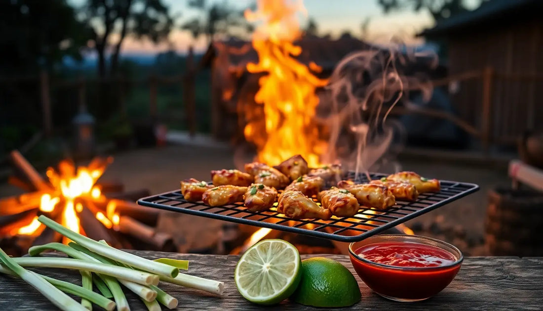 Turn Your Backyard Campfire into a Street Food Stall with Thai Lemongrass Chicken