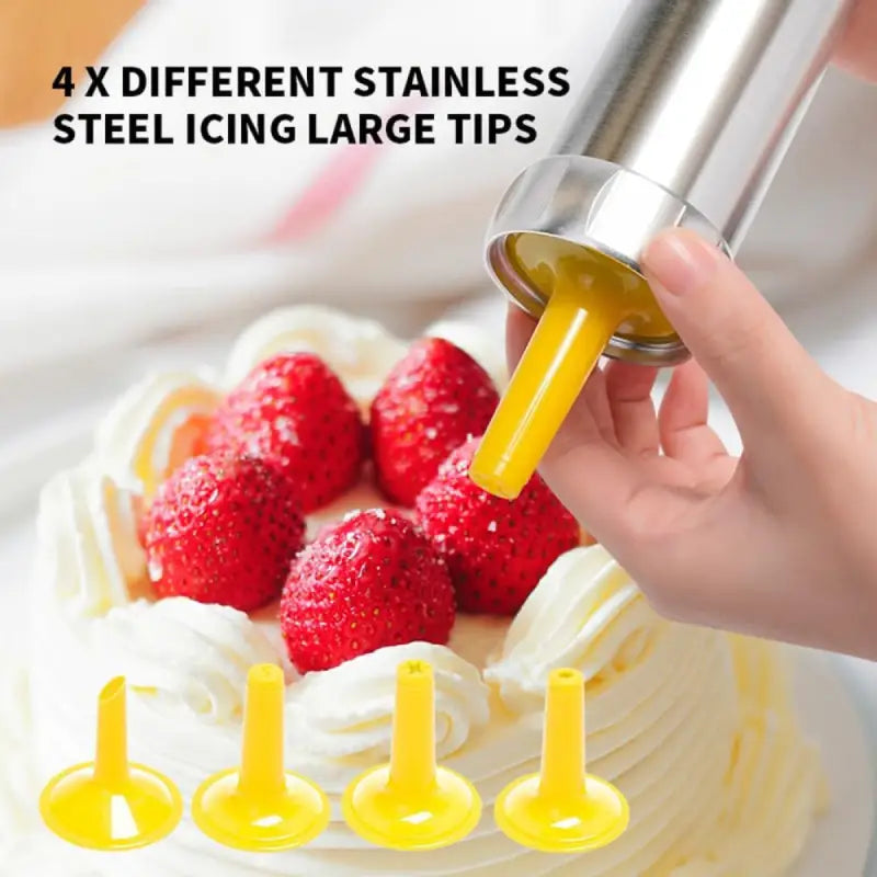 24-piece cookie press for transforming simple dough into beautifully shaped treats