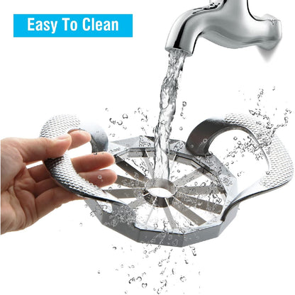 Heavy Duty Apple Slicer: 12-Blade Stainless Steel Corer & Divider with Pitter