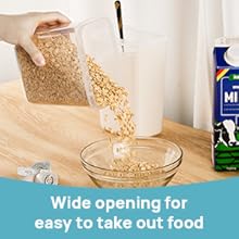 Airtight Kitchen Canisters: 24-Pc BPA-Free Set with Labels for Cereal & Sugar Storage - Take Fire