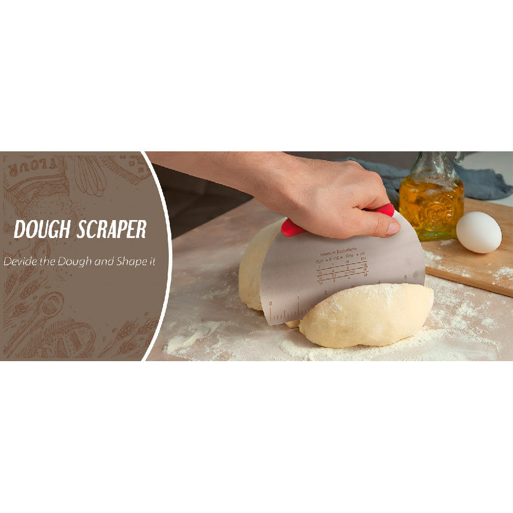 Artisan Bread Making Kit: 9" Round Banneton Basket & Glass Starter Jar Included - Take Fire