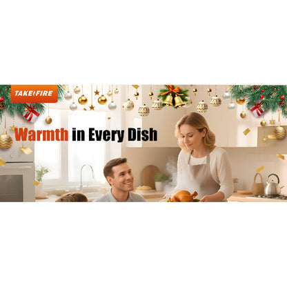 Food Warming Mat 26x15": 6 Temp & Timer Settings with Child Lock for Buffets & Parties - Take Fire