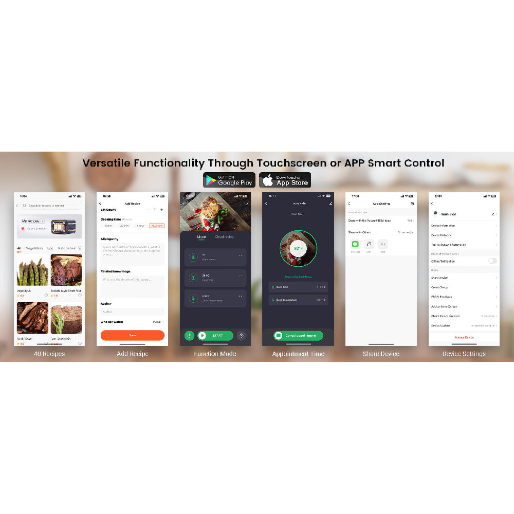 Smart Sous Vide Circulator: WiFi Control & Ultra Quiet Stainless Steel Design with Recipes - Take Fire