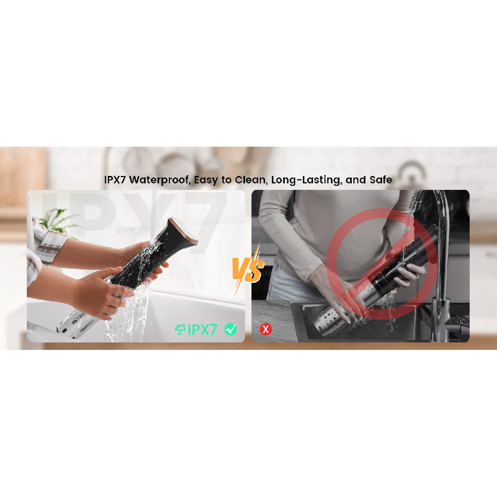 Smart Sous Vide Circulator: WiFi Control & Ultra Quiet Stainless Steel Design with Recipes - Take Fire