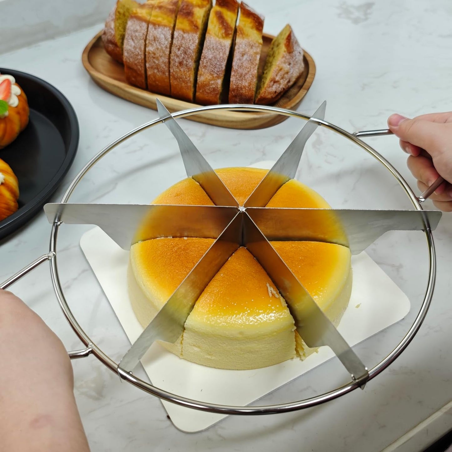 Stainless Steel Pie Cutter: 10-Slice Design for Pizza, Cookies & Pastries - Take Fire