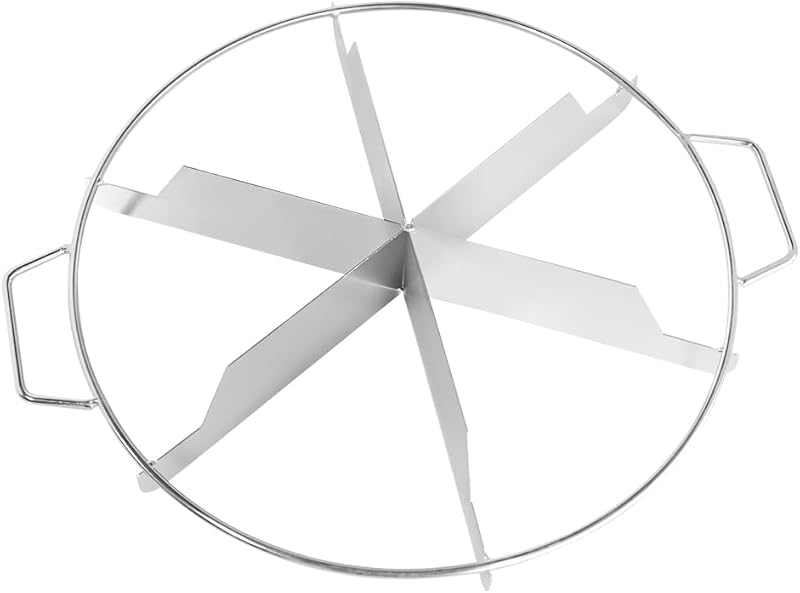 Stainless Steel Pie Cutter: 10-Slice Design for Pizza, Cookies & Pastries - Take Fire