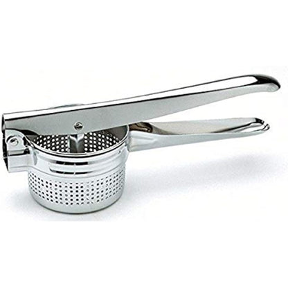 Classic Potato Ricer: Chrome Design for Hand Wash Use in Professional Kitchens