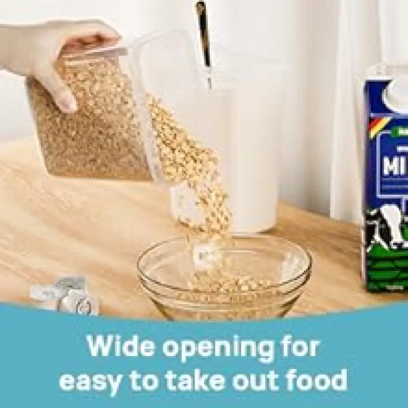 Airtight Kitchen Canisters: 24-Pc BPA-Free Set with Labels for Cereal & Sugar Storage - Take Fire