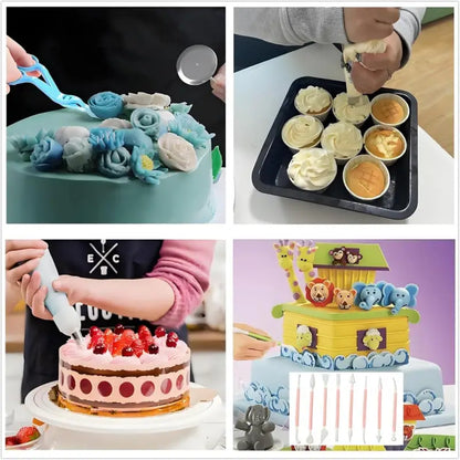 Cake Decorating Kit for Creating Stunning Confections and Professional Artistry