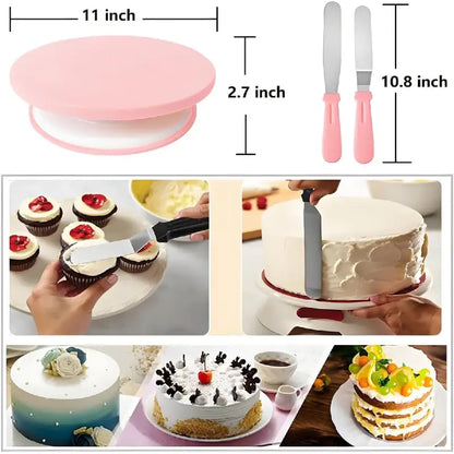 Cake Decorating Kit for Creating Stunning Confections and Professional Artistry