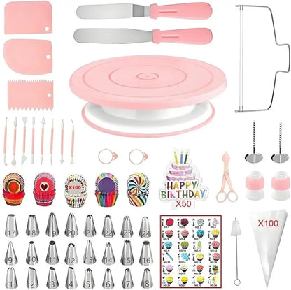 Cake Decorating Kit for Creating Stunning Confections and Professional Artistry