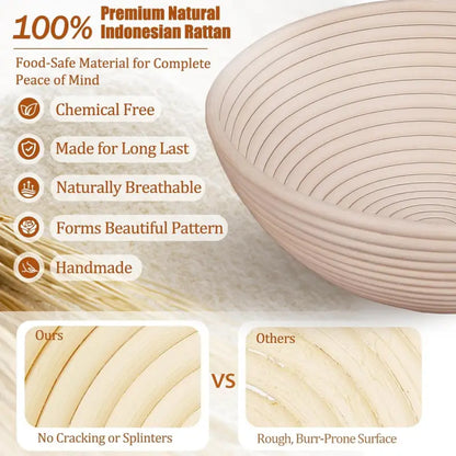 Complete Sourdough Starter Kit for Artisan Baking Journey with Glass Jar