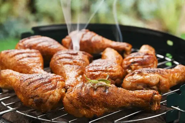 Spiced Grilled Chicken Legs for a Flavorful Backyard Bonfire Feast
