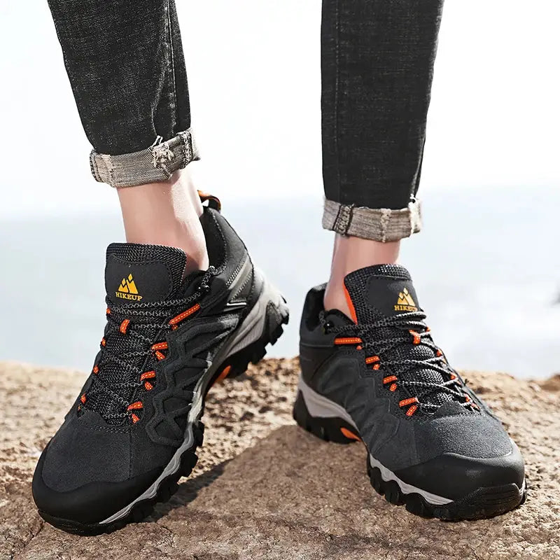 Durable Leather Hiking Shoes - 户外鞋
