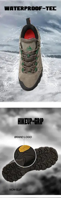 Durable Leather Hiking Shoes - 户外鞋