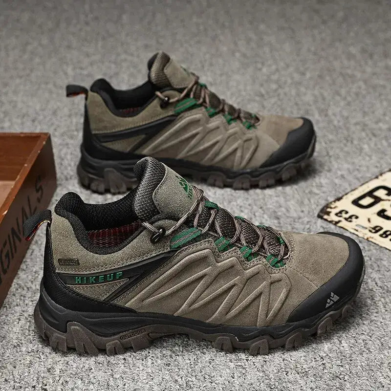 Durable Leather Hiking Shoes - 户外鞋