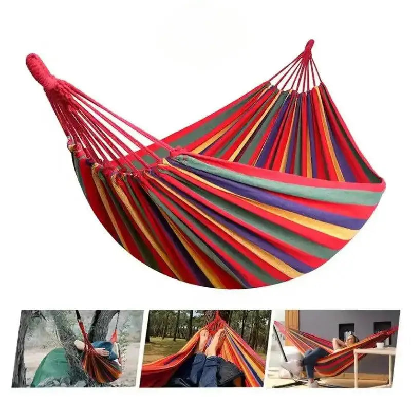 Durable Thickened Canvas Hammock - 160x78cm