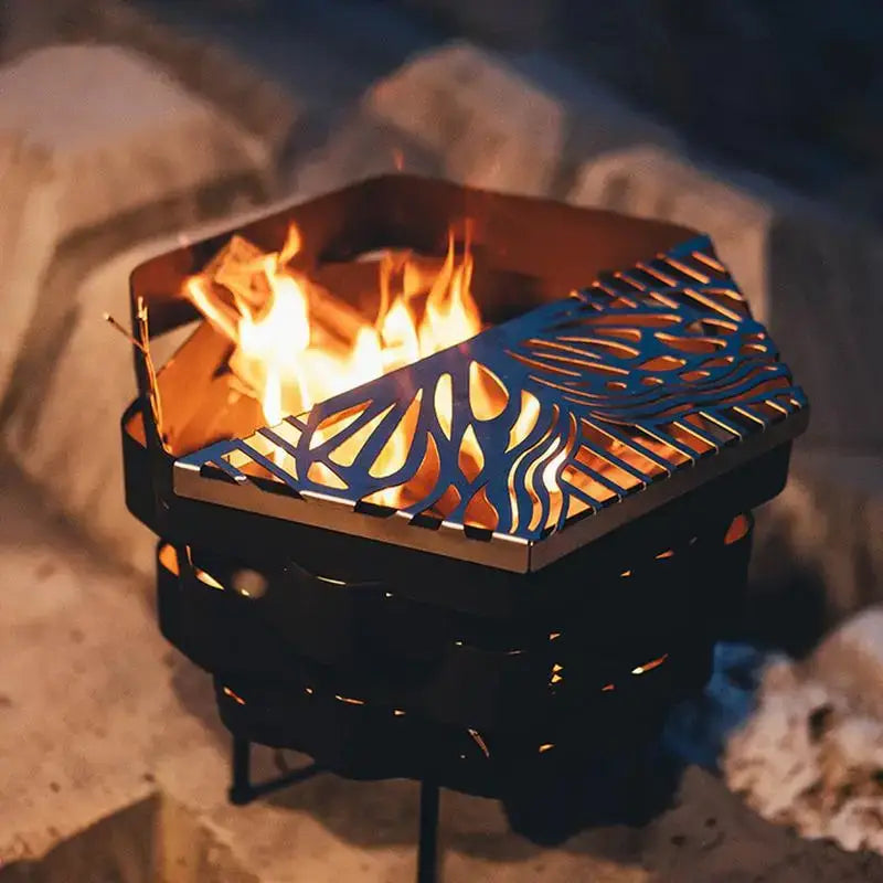 Eco-Friendly Outdoor Wood Burning Stove