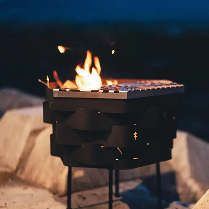 Eco-Friendly Outdoor Wood Burning Stove