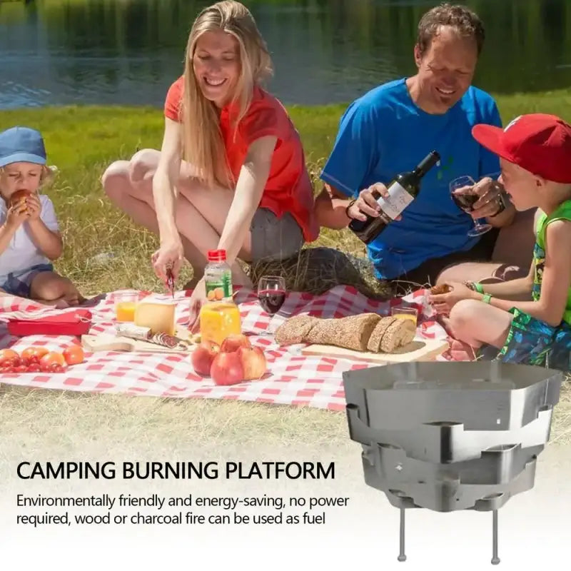 Eco-Friendly Outdoor Wood Burning Stove