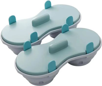 Efficient Microwave Egg Poacher with Double Cup Design for Quick Breakfasts