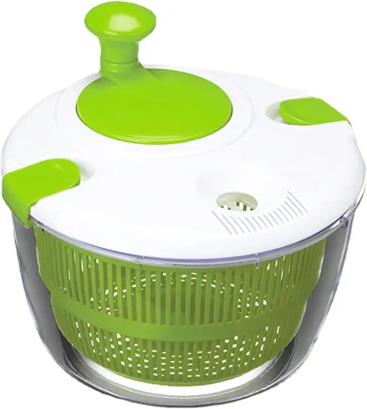 Efficient Salad Spinner with Innovative Built-In Drainage for Better Food Prep