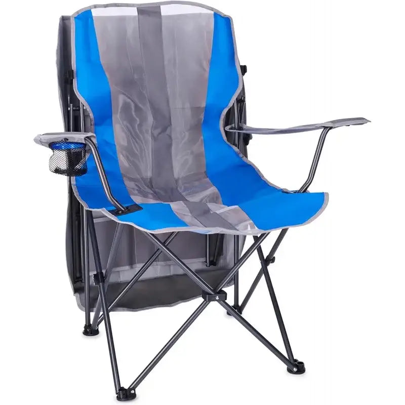 Foldable Canopy Chair - Grey Blue 1 - 折叠椅