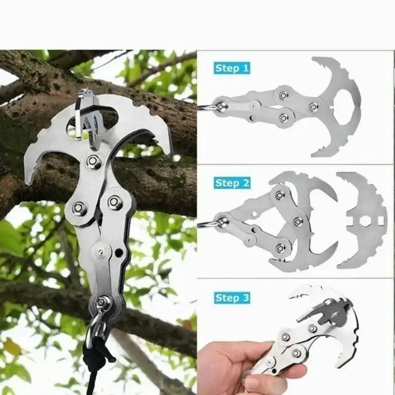 TakeFunGOGOGO Folding Grappling Hook TFgogogo 