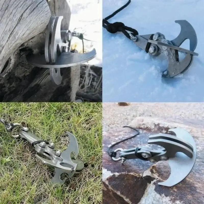 TakeFunGOGOGO Folding Grappling Hook TFgogogo 