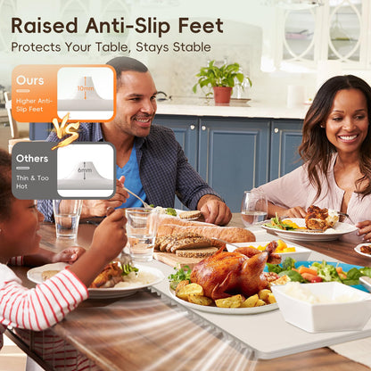 Intelligent Food Warming Mat with Precise Temperature Control and Advanced Heating Technology