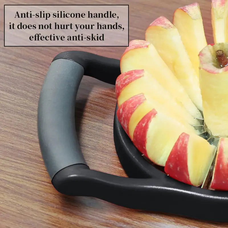 Innovative 16-Blade Slicer for Perfect Uniform Slices of Large Apples