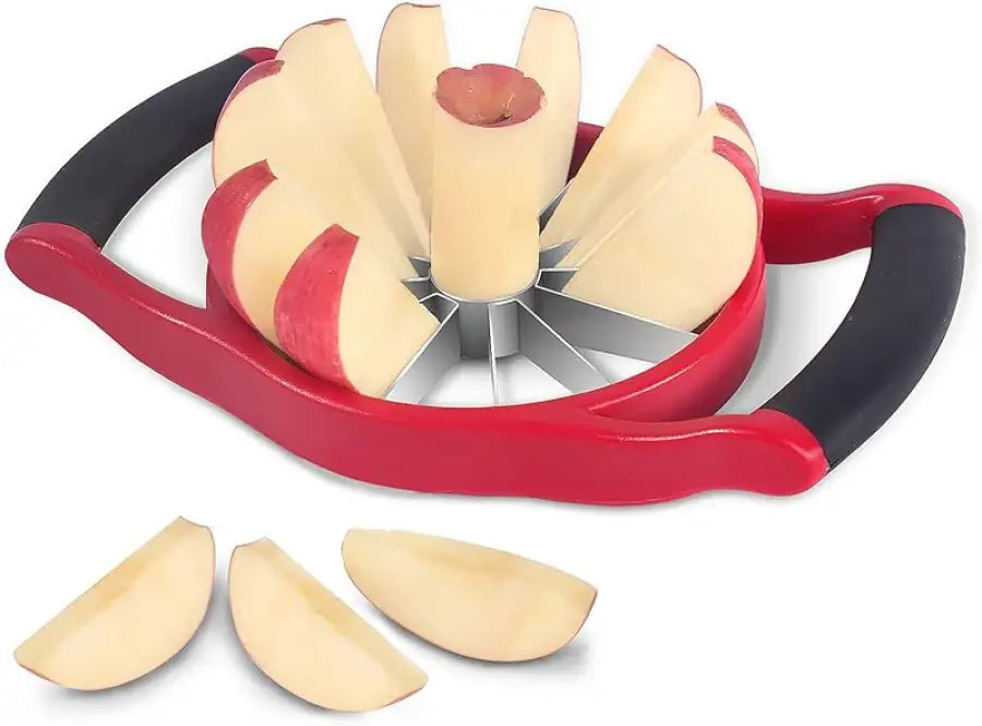 Innovative 16-Blade Slicer for Perfect Uniform Slices of Large Apples
