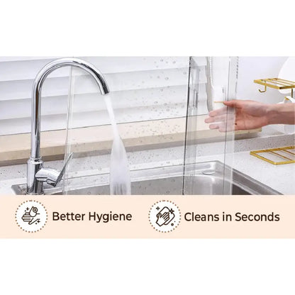 Acrylic Cutting Board with Scrap Bin: Non-Slip Design & Counter Lip (17"x13.2") - Take Fire