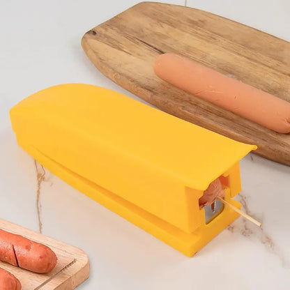 Innovative Hot Dog Slicer for Creating Uniform Hot Dogs and Enhancing Culinary Presentation