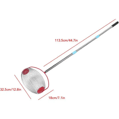Acorn Picker Roller: 44.7" 3-Section Gatherer for Nuts & Golf Balls Outdoor - Take Fire