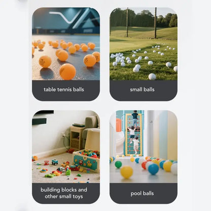 Acorn Picker Roller: 44.7" 3-Section Gatherer for Nuts & Golf Balls Outdoor - Take Fire