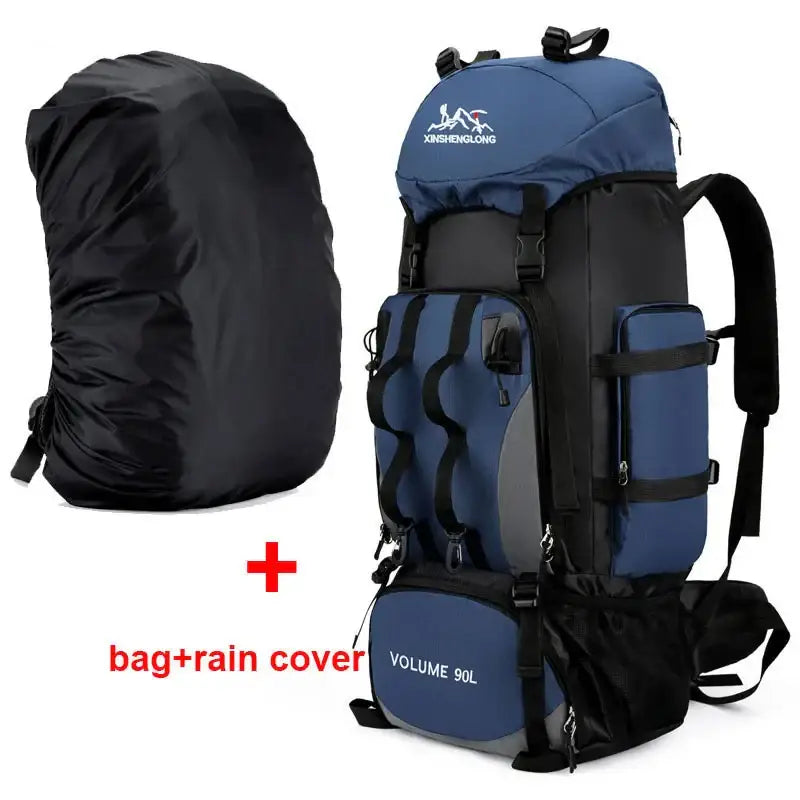 Large Capacity Waterproof Hiking Backpack - DBU ad cover - 背包