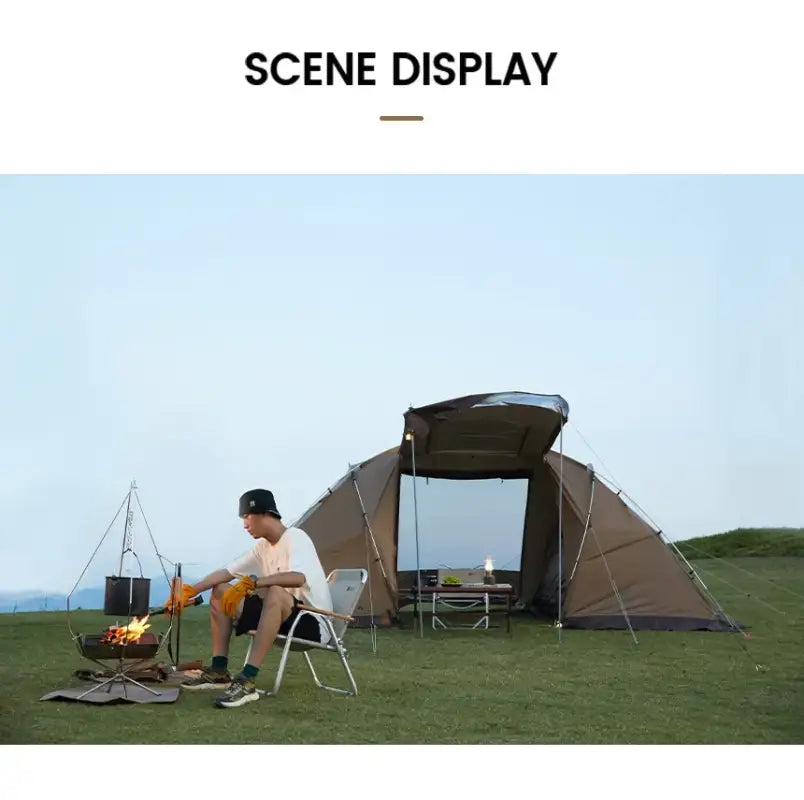 MOBI GARDEN Portable Bonfire Campfire Pit - Campfire Pit