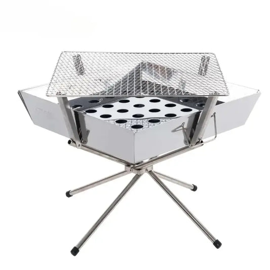 MOBI GARDEN Portable Bonfire Campfire Pit - Campfire Pit