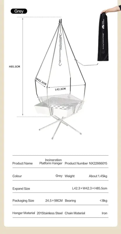 MOBI GARDEN Portable Bonfire Campfire Pit - Campfire Pit