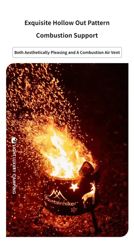 MOUNTAINHIKER Elk Star Fire Pit