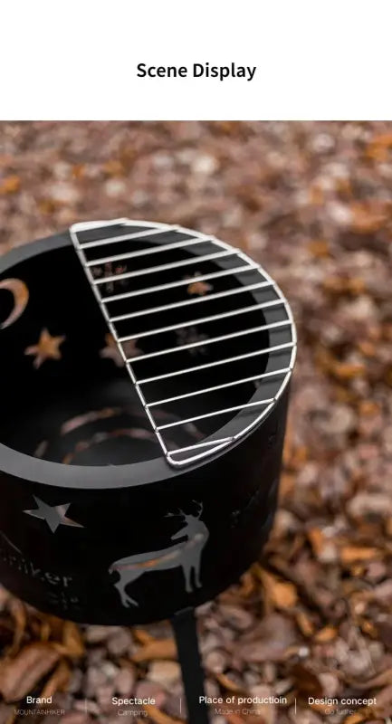 MOUNTAINHIKER Elk Star Fire Pit