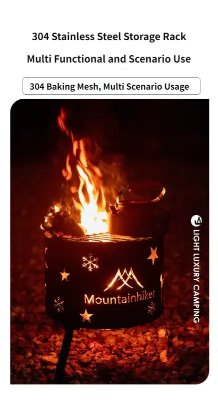 MOUNTAINHIKER Elk Star Fire Pit