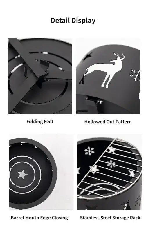 MOUNTAINHIKER Elk Star Fire Pit