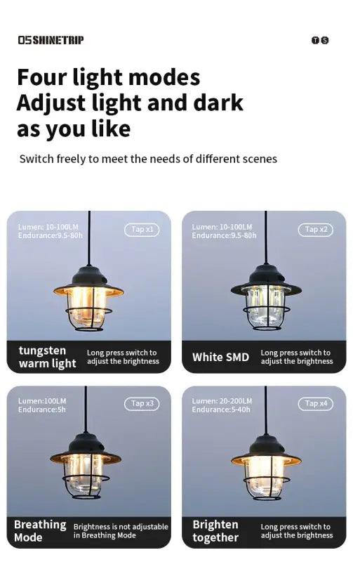 TakeFunGOGOGO Outdoor Vintage Pendant Light TFgogogo 