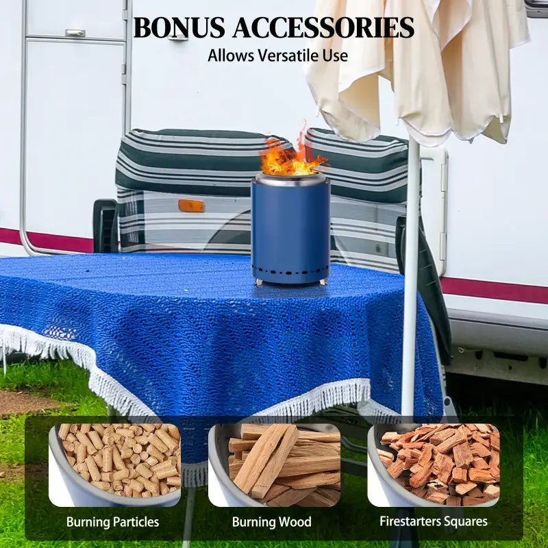 Portable Smokeless Fire Pit - United States