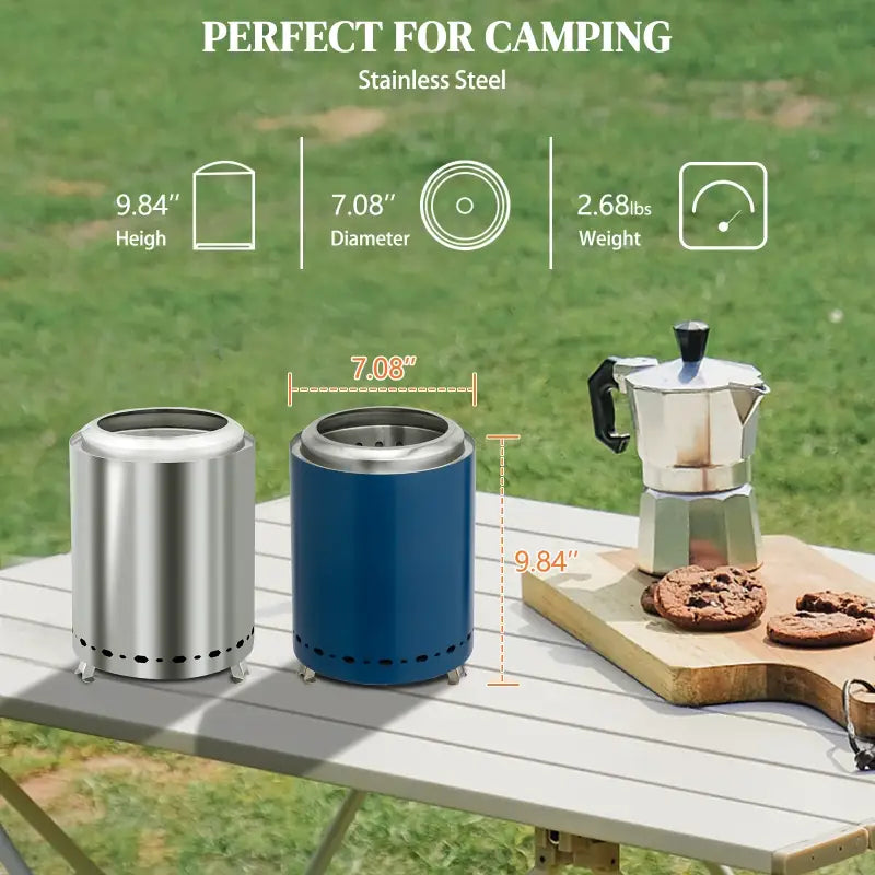 Portable Smokeless Fire Pit - United States