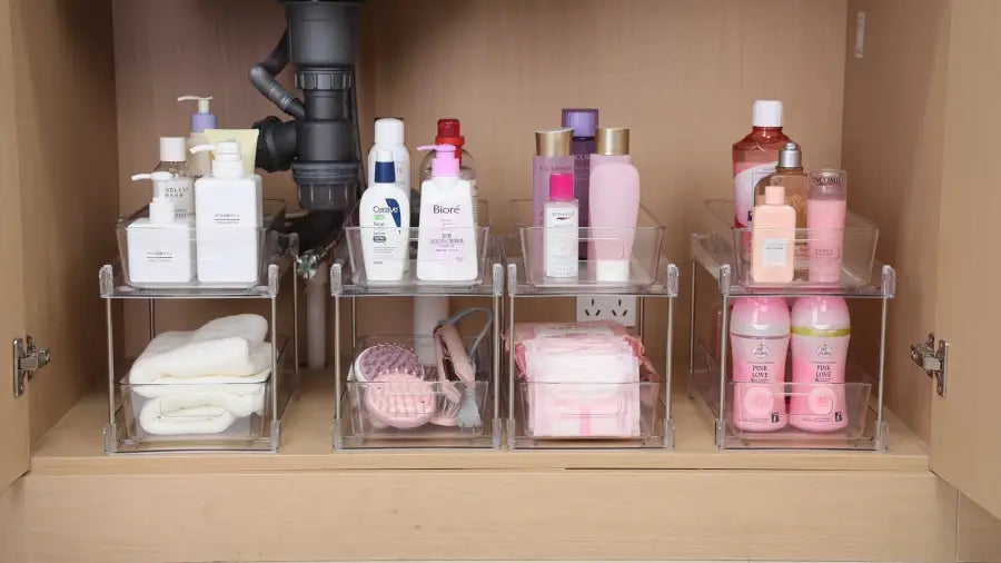 Pull-Out Drawer Organizer for Easy Access Storage Solution