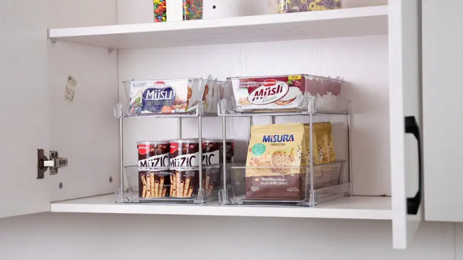 Pull-Out Drawer Organizer for Easy Access Storage Solution